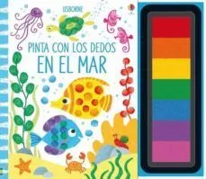 Portada de Pinta con los dedos: El mar