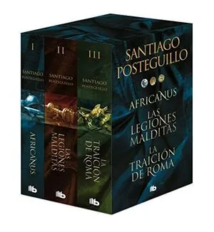 Portada de Trilogía africanus pack (con: El hijo del consul; las legiones malditas la traición de roma)