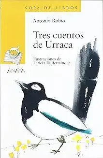 Portada de Blíster "tres cuentos de urraca" 1º de primaria