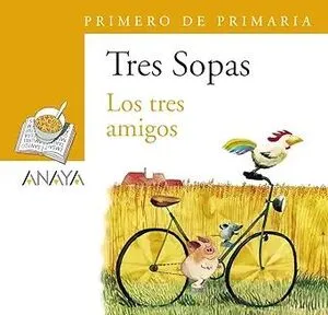 Portada de Blíster "los tres amigos" 1º primaria