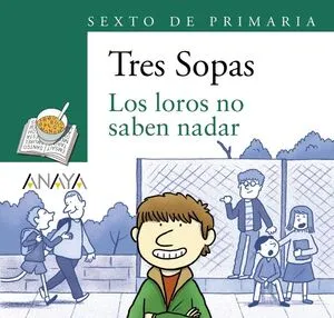 Portada de Blíster "los loros no saben nadar" 6º de primaria