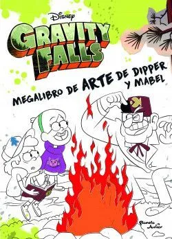 Portada de Gravity falls. Megalibro de arte de dipper y mabel