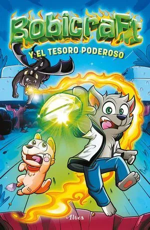 Portada de Bobicraft y el tesoro poderoso