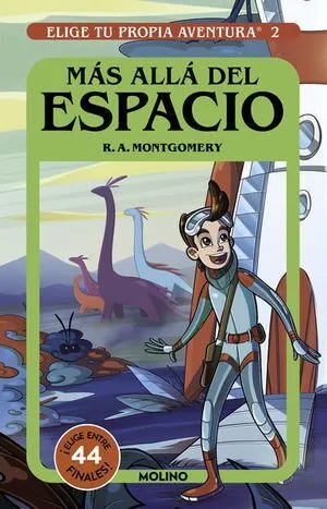 Portada de Mas alla del espacio: Elige tu propia aventura vol. 2