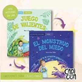 Portada de El monstruo del miedo-miedo / juego de valientes-valentía