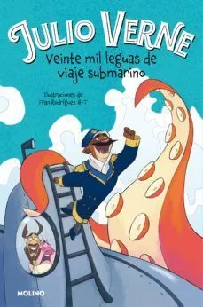 Portada de Julio verne: Veinte mil leguas de viaje submarino