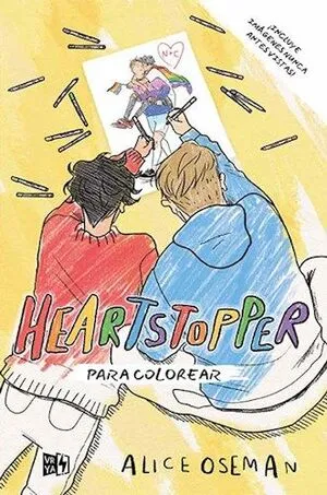 Portada de Heartstopper para colorear