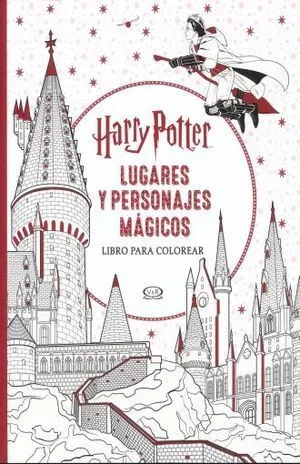 Portada de Harry potter lugares y personajes mágicos