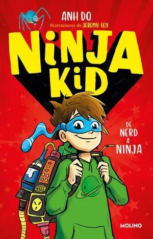 Portada de Ninja kid 1: De nerd a ninja (pasta suave)