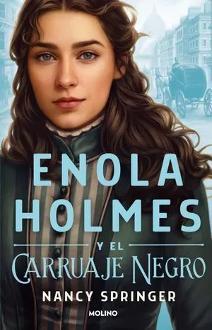 Portada de Enola holmes y el carruaje negro