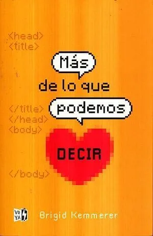Portada de Mas de lo que podemos decir