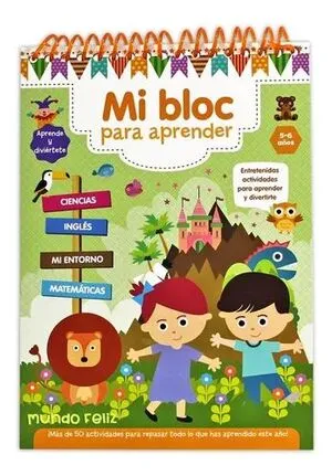 Portada de Mi bloc para aprender: 5-6 años