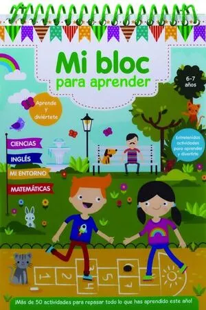 Portada de Mi bloc para aprender: 6-7 años