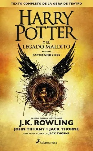 Portada de Harry potter 8: El legado maldito (pasta suave)