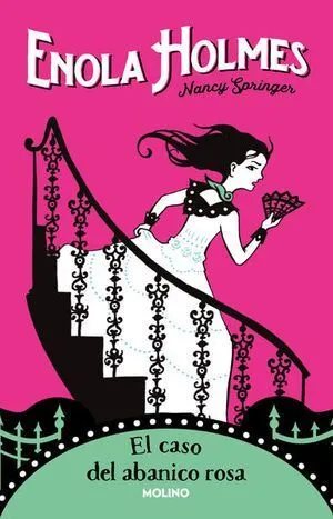 Portada de Enola holmes 4: El caso del abanico rosa