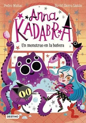Portada de Anna kadabra 3: Un monstruo en la bañera