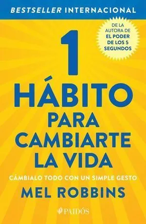Portada de 1 hábito para cambiarte la vida
