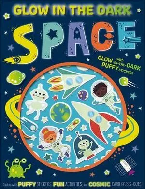 Portada de Glow in the dark space activity book