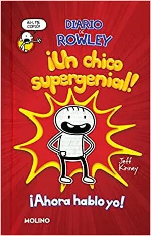 Portada de Diario de rowley 1: ¡Un chico supergenial!