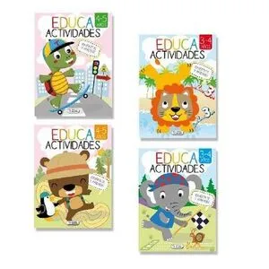 Portada de Educa actividades 4 diseños badar4304
