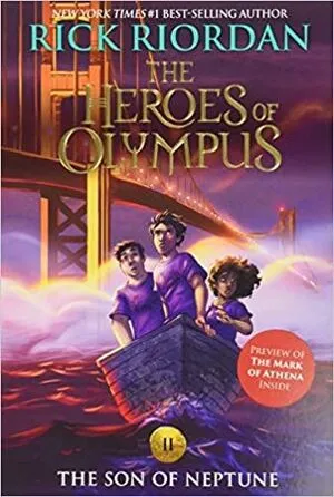 Portada de Heroes of olympus 2: The son of neptune