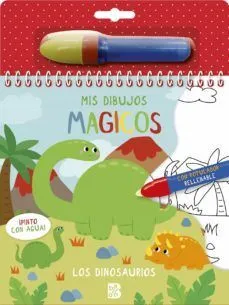 Portada de Pinto con agua - los dinosaurios