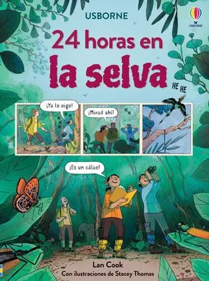 Portada de 24 horas en la selva