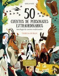 Portada de 50 cuentos de personajes extraordinarios