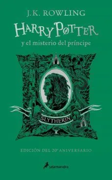 Portada de Harry potter 6: El misterio del príncipe (20º aniversario slytherin)