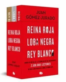 Portada de Trilogía reina roja (pack con: Reina roja; loba negra; rey blanco )