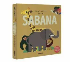 Portada de Pipa y otto en la sabana (pop up)