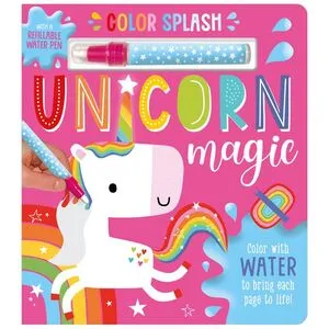 Portada de Color splash unicorn magic