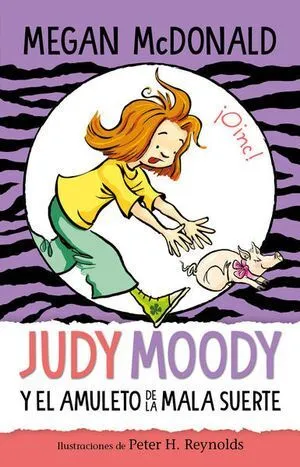 Portada de Judy moody y el amuleto de la mala suerte