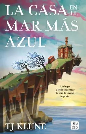 Portada de La casa en el mar mas azul tapa blanda mx.