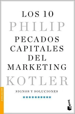 Portada de Los 10 pecados capitales del marketing. Signos y soluciones