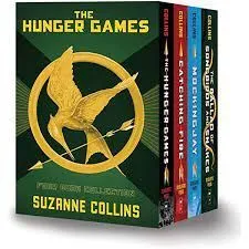 Portada de The hunger games box: Four book (pasta dura)