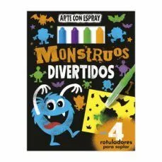 Portada de Monstruos divertidos (arte con espray)