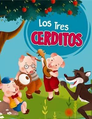 Portada de 32 paginas: Los tres cerditos