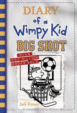Portada de Diary of a wimpy kid 16: Big shot