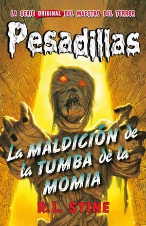 Portada de Pesadillas 4: La maldición de la tumba de la momia