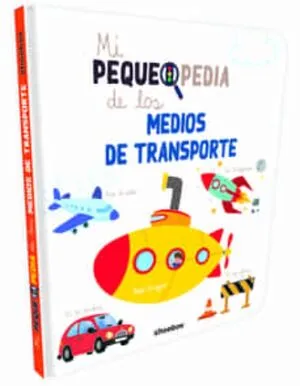 Portada de Mi pequepedia de los medios de transporte