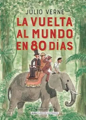 Portada de La vuelta al mundo en 80 dias