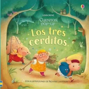Portada de Los tres cerditos: Cuentos pop-up