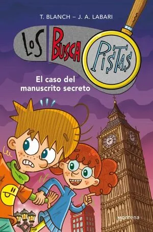 Portada de Buscapistas 13: El caso del manuscrito secreto