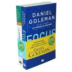 Portada de Paquete daniel goleman: Focus/inteligencia emocional