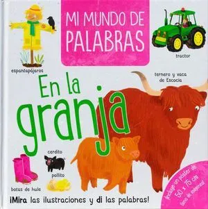 Portada de Mi mundo de palabras: En la granja