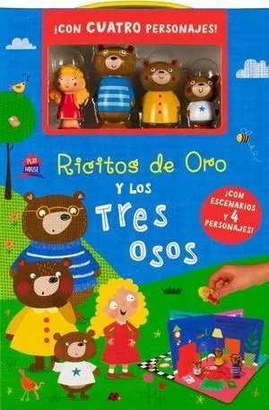 Portada de Playhouse: Ricitos de oro y los tres osos