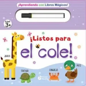 Portada de Listos para el cole: Aprendo con libros magicos