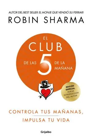 Portada de El club de las 5 de la mañana (tapa dura)