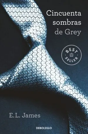 Portada de Cincuenta sombras de grey 1: Cincuenta sombras de grey